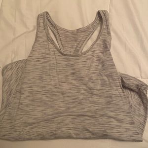 Lululemon gray tank. Sz 4